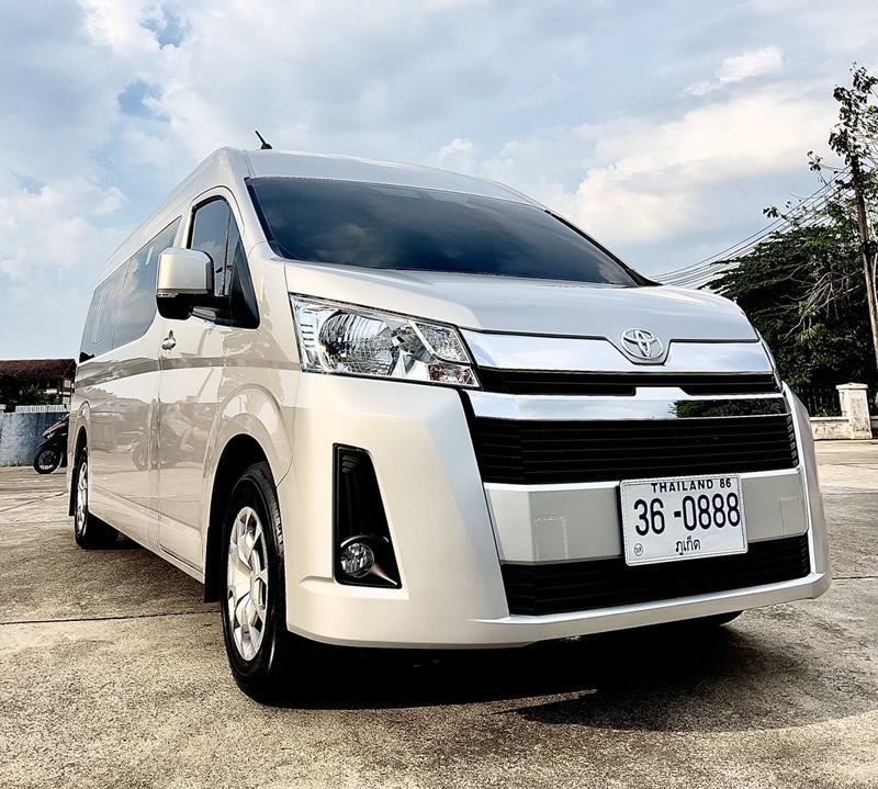 รถตู้ให้เช่าภูเก็ต พร้อมคนขับ เดินทางสะดวก ดูแลตลอดเส้นทาง 